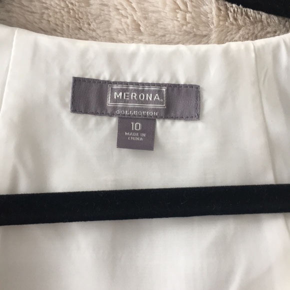 Merona Collection | sleeveless dress, white - Picture 6 of 7